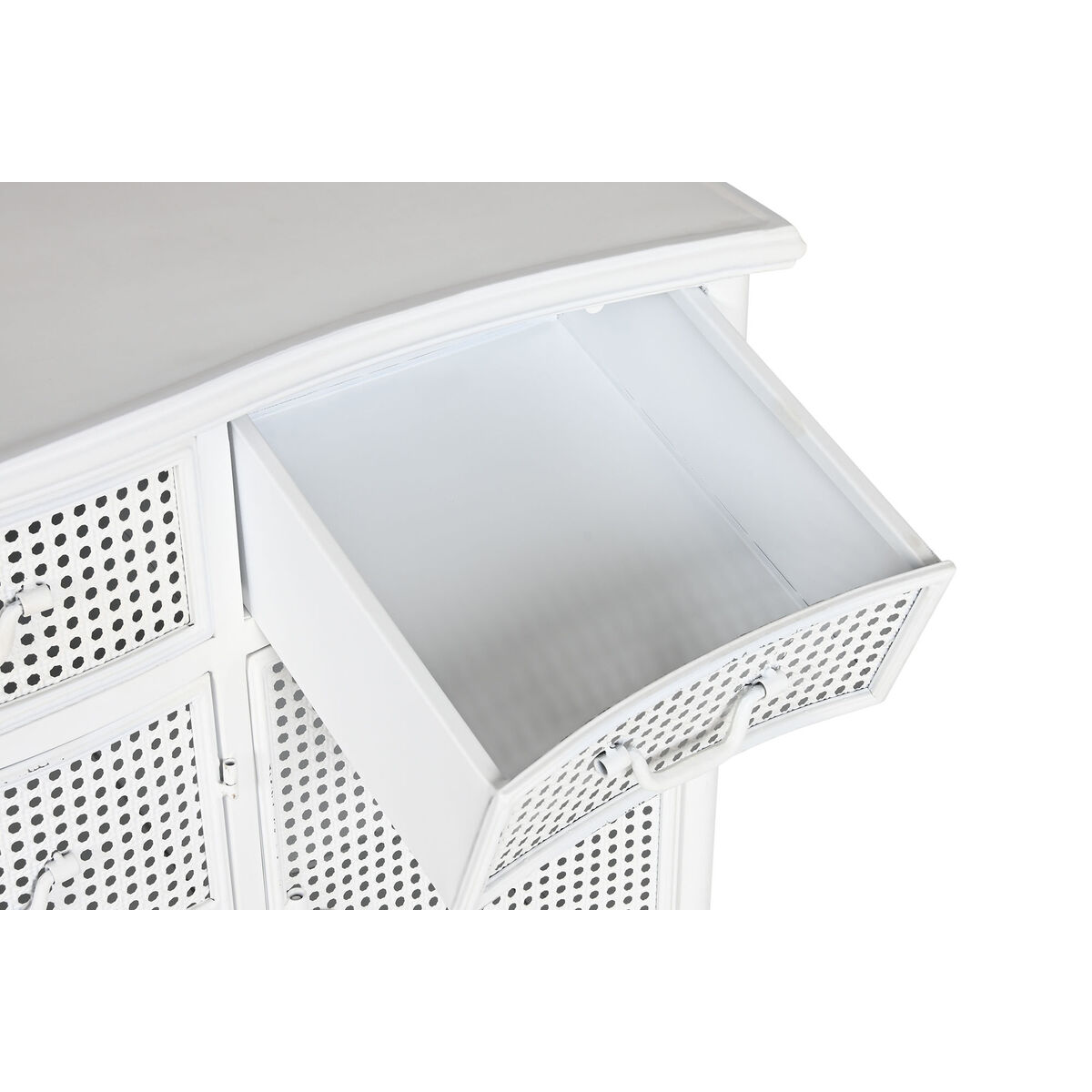 Бюфет Home ESPRIT Бял Метал 101 x 42 x 85 cm